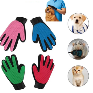 Guanto da toelettatura <span class=keywords><strong>per</strong></span> animali domestici <span class=keywords><strong>spazzola</strong></span> <span class=keywords><strong>per</strong></span> guanti in gomma <span class=keywords><strong>per</strong></span> la pulizia dei peli di cane - Product Image 1