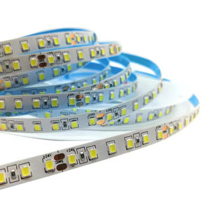 Luz LED 2835 de alta calidad 24V 120LEDs/<span class=keywords><strong>M</strong></span> IP20 10 <span class=keywords><strong>M</strong></span>/Roll CE RoHS para decoración interior con tira de luces LED inteligentes de energía - Product Image 4