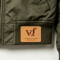 Écussons personnalisés en cuir PU, étiquettes écologiques thermosoudées pour jeans, accessoires de vêtements à coudre, vente en gros OEM