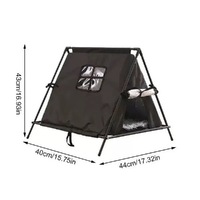 Tente pour animaux de compagnie imperméable et chaude pour l'extérieur, abri pour animaux errants, lit pour chat résistant au froid et à l'humidité