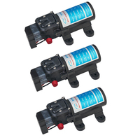 Pompa Air Tekanan Tinggi XTL12V 80W Pompa Diafragma Pompa Booster Listrik Otomatis Sistem Irigasi Pertanian Pembuatan Pompa