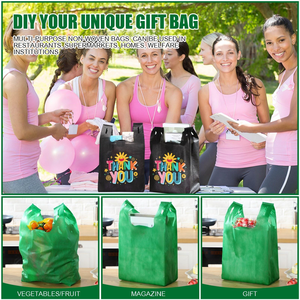 Bolsa de Compras Personalizada, Compostable, Biodegradable, de PLA y PBAT, Tipo Camiseta, para Supermercado, con Logotipo - Product Image 5