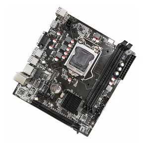 Bán buôn giá rẻ h61b ATX Bo mạch chủ máy tính DDR3 LGA1155 Core i3/i5/i7 Bộ vi xử lý H61 Máy tính để bàn Bo mạch chủ