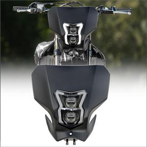 Phare LED pour moto Honda CRF450 19-23, pièces de moto Pit Bike avec carénage, masque noir <span class=keywords><strong>CRF</strong></span> <span class=keywords><strong>450</strong></span>, phare LED - Product Image 1