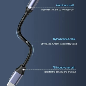 HiFi USB Type C vers 3.5 <span class=keywords><strong>Jack</strong></span> <span class=keywords><strong>adaptateur</strong></span> pour écouteurs <span class=keywords><strong>USBC</strong></span> 3.5mm convertisseur de câble Audio USB-C vers 3.5mm casque <span class=keywords><strong>adaptateur</strong></span> Audio - Product Image 2
