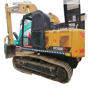 Ventes mondiales de mini pelleteuse sur chenilles de haute qualité Sany SY215CPro d'occasion de 21 tonnes avec composants centraux Engrenage de pompe à moteur - Product Image 1