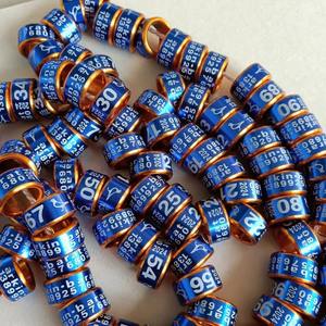 Op maat gemaakte hoogwaardige ZF merk aluminium vogelringen met trackingfunctie, meerdere maten voor duivenproducten, model ZF-180 - Product Image 5