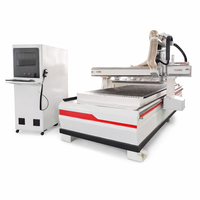 Máquina Router CNC ATC 1325, Máquina de Corte CNC para Trabajar la Madera con Cambio Automático de Herramienta para Fabricación de Puertas de Gabinetes y Muebles