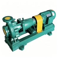 Bomba Centrífuga de Baja Presión con Revestimiento de Fluoroplástico IHF80-50-250, Fabricada por OEM
