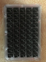 Hzxdz Kartu SD Mini Plastik 128MB 256MB 64GB 256GB 100% Kapasitas Penuh Kelas 10 U3 Hitam