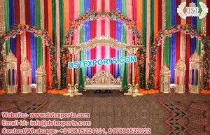 Beautiful Mehndi <b>Seating</b> <b>Floor</b> Mattress & <b>Cushion</b> Colorful Mattress and <b>Cushions</b> for Mehndi NIght Mehndi Stage <b>Cushions</b> USA - Product Image 5