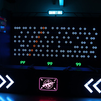 Juego Interactivo de Tiro con Pistola Láser LED para Desafíos en Equipo, Ideal para Centros de Entretenimiento en Interiores