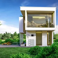 Inverter mikro 800W 1200W Hub PV, Inverter mikro sistem tenaga surya tanaman daya balkon rumah dengan baterai 2kWh