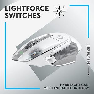 เมาส์เกมมิ่งไร้สาย <span class=keywords><strong>Logitech</strong></span> G502 X Lightspeed สวิตช์ออปติคอล ปุ่ม 11 ปุ่ม แบตเตอรี่ใช้งานได้ 140 ชั่วโมง รองรับการชาร์จไร้สาย <span class=keywords><strong>PowerPlay</strong></span> - Product Image 3