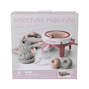 Ensemble de Métier à Tricoter Circulaire à 40 Aiguilles pour Laine, Petite <span class=keywords><strong>Machine</strong></span> à Tisser Manuelle pour Couture et Crochet - Product Image 5