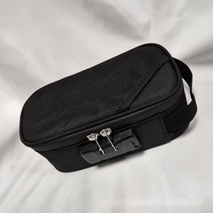 Boîte de rangement de voyage inodore, étui intelligent anti-odeur avec fermeture éclair pour broyeur à tabac et accessoires de fumage - Product Image 2