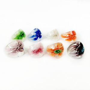 Disegni misti anello da dito in vetro di <span class=keywords><strong>murano</strong></span> colorato <span class=keywords><strong>gioielli</strong></span> bohémien - Product Image 3