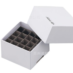 Boîte de cryopréparation en papier ASONE CC-4602-01 2-949 avec compartiments à grille pour stockage en laboratoire - Product Image 2