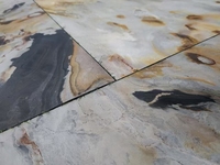 Dalles de pierre naturelle ultra-minces de 1 à 2 mm, translucides, souples, en ardoise, en pierre flexible, en marbre, pour la décoration murale
