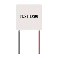 Cellules semi-conductrices thermoélectriques Peltier TES1-03801, dispositif de climatisation Peltier, module de refroidissement thermoélectrique