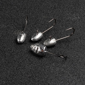 Remise 79g Coffret Poisson Leurre <span class=keywords><strong>Big</strong></span> Fatty Coiled Tail Mmaggots Soft Grub Caoutchouc Leurres De Pêche Basse Leurre - Product Image 6