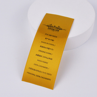 Étiquette de soin personnalisée pour vêtements – Conception sur mesure, étiquette de lavage imprimée pour vêtements de marque, t-shirts et robes