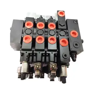 24V DC điện tỷ lệ thuận van pvg 32 Xe tải tỷ lệ thủy lực van điều khiển hướng