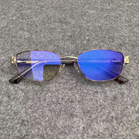 Kacamata MORESE P3164 Wanita Berkualitas Tinggi dengan Logo Kustom, Fotokromik, dan Anti Cahaya Biru, Buatan Tangan, Optik, Perlindungan UV