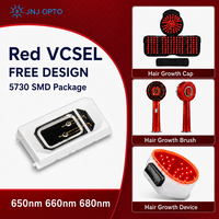 Dioda Laser Merah VCSEL 5730 650nm 660nm 850nm 5mW 7mW Daya Rendah Bersertifikasi IATF16949 untuk Terapi Cahaya Merah Topi Pertumbuhan Rambut