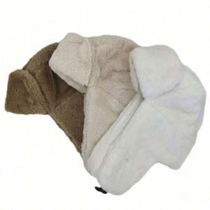 Casquette Aviateur Unisexe Hiver Chaude Imperméable avec Cache-Oreilles Style Russe pour Fête - Product Image 2