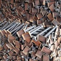 Étais de construction creux à vis, support simple à tête spirale, réglable, pour échafaudage en acier, avec surface PVD supérieure