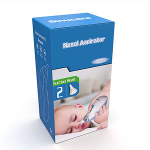 Aspirador <span class=keywords><strong>Nasal</strong></span> para bebés recién nacidos, equipo limpiador de Nariz de plástico para olfatear protección para bebés, aspirador <span class=keywords><strong>Nasal</strong></span> - Product Image 3