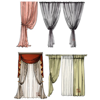Rideaux à œillets 728g, 20% Lin 80% Polyester, aspect lin épais, pour magasin de rideaux, vente en gros, chambre et salon