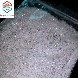 Glitter Powder For Nails Bulk Eco Friendly Diamond Glitter Nail Art Dipping Powder Nail Glitter Flakes Dust PET Glitter Powder For Wedding Dress