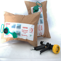 Sac de calage gonflable en papier kraft recyclable 60-120 cm avec pression de 0,35 bar et capacité de charge de 20 tonnes pour la logistique