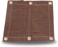 Bâche occultante en toile 100 % polyester à double paroi, imperméable, résistante aux produits chimiques et antistatique, pour extérieur, poids moyen, technique Drop Stitch