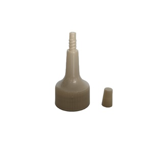 ODM barato PP Material puntiagudo <span class=keywords><strong>boca</strong></span> giro tapa superior para pegamento botella de tinta PP verde rojo blanco claro negro 24/410 - Product Image 2