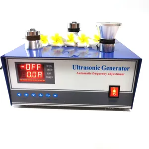 300-3000W 20-40kHz Potencia y frecuencia y ajuste del temporizador Generador de limpieza ultrasónica digital