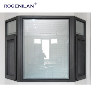 Fenêtre panoramique fixe en aluminium Rogenilan à ouverture latérale, fenêtre en verre, baie vitrée pour la maison - Product Image 5