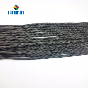 Cordon aiguilleté en polyester recyclé <span class=keywords><strong>GRS</strong></span> en gros, ficelle tressée écologique pour sacs, cordons de serrage, artisanat - Product Image 3