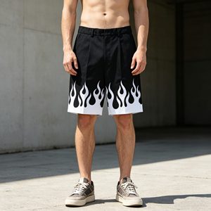 Fabricant de vêtements, shorts pour hommes de haute qualité, logo personnalisé, impression sérigraphique, transfert thermique par sublimation, shorts 100% coton, vêtements pour hommes - Product Image 6