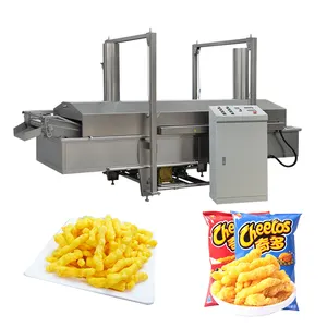 Fabrieksprijs Zelfreinigende Hoge Opbrengst Kurkure Machine Cheetos Maken Machine Maïskrullen Productielijn