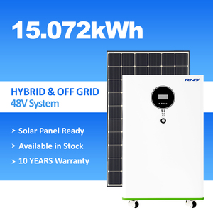 RND Grade Cell 6500+ Cycles 15kWh 48V LiFePO4 Solar Battery Storage <strong>10</strong> Years Warranty Household Energy Solution 6kVA Inverter - Product Image 1