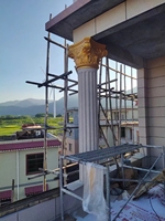 Moule en plastique ABS pour colonnes romaines décoratives de style européen, pour la mise en forme de béton et de ciment pour l'intérieur et l'extérieur