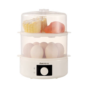 Cuiseur à œufs électrique à 2 étages BEREVE |   250W |   Arrêt automatique |   Grande cuve à eau |   Usage domestique |   Capacité de 1 à 7 œufs - Product Image 3