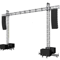 Toit en aluminium Led affichage treillis plaque de base pour système de structure en treillis avec scène pour événements en plein air plate-forme de scène