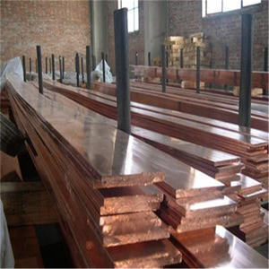 בר שטוח מנחושת טהורה / בר אוטובוס מנחושת / מוט חשמלי מנחושת טהורה - Product Image 4