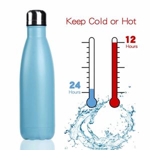 Stainless Steel Water Bottle, Leakproof Insulated Water Bottle, Water Bottle, Keeps Drinks Hot and Cold 500ml - Product Image 5