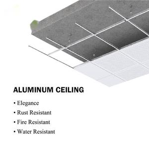 Bán buôn giá cả hợp lý 600*600 nhôm miếng vải hình tam giác tấm Dễ dàng cài đặt nhôm gạch Trần cho các trường học trang trí nội thất - Product Image 4