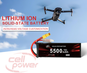 Các công ty bán buôn pin trạng thái rắn 5500mah5600mah 7.9v 2s 3s 6s pin máy bay trực thăng điều khiển từ xa pin lipo điều khiển từ xa 2s - Product Image 1